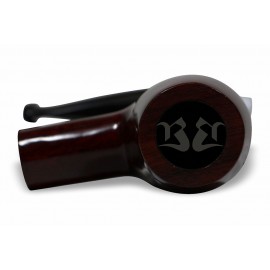 Cachimbo Bertoldi Premium Vermelho Reto 9mm